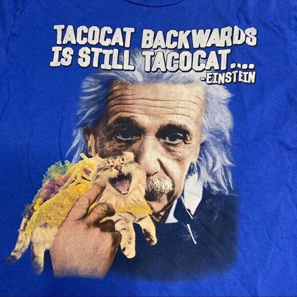 Tacocat Einstein graphic tee medium - Picture 2 of 5